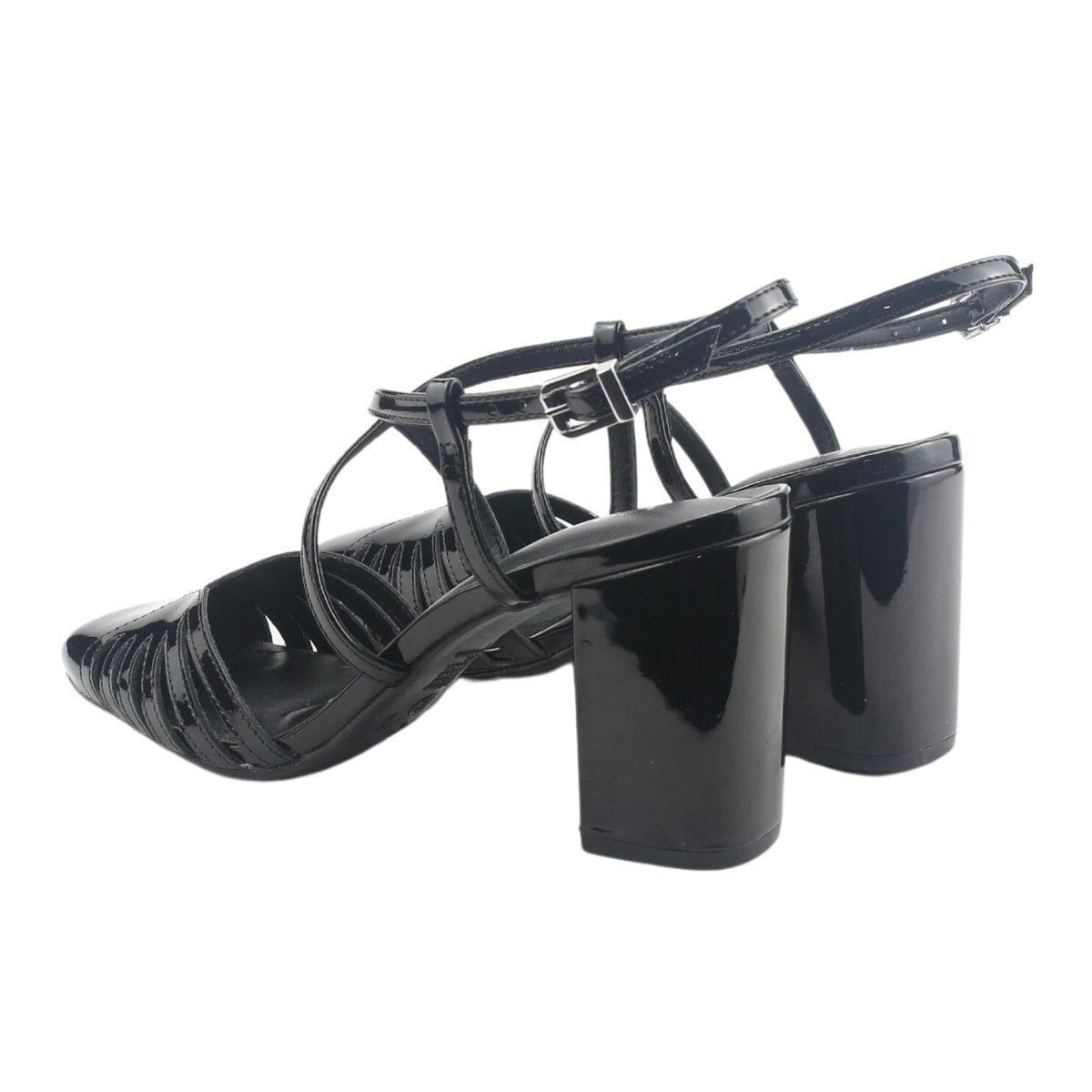 Zapato Via Marte Mujer 062-014-01 Negro Casual Tacones Altos Via Marte 