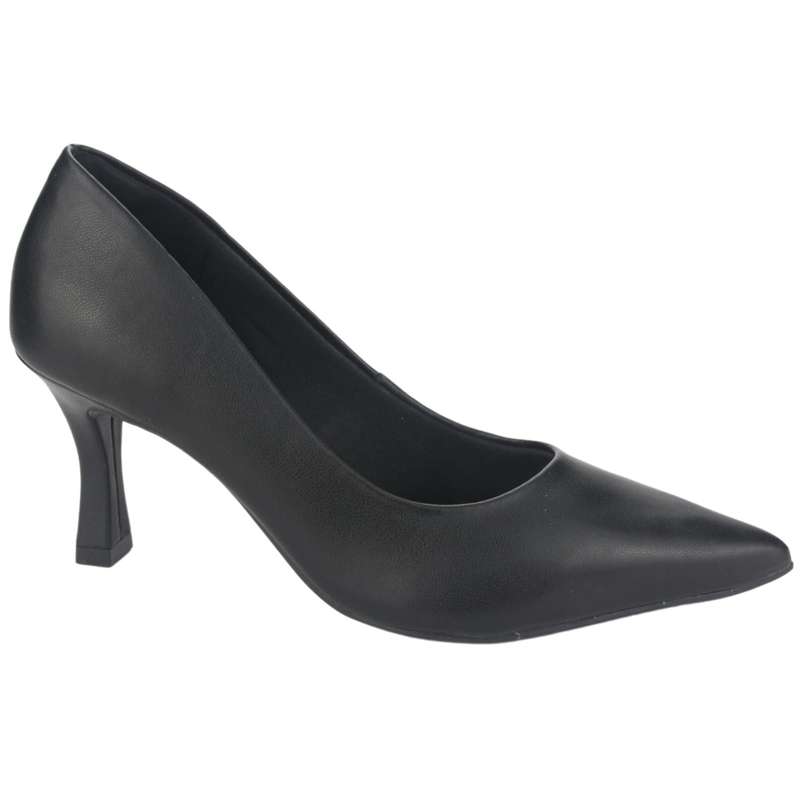 Zapato Via Marte Mujer 23-15707 N Preto Casual Zapatos Taco Via Marte 