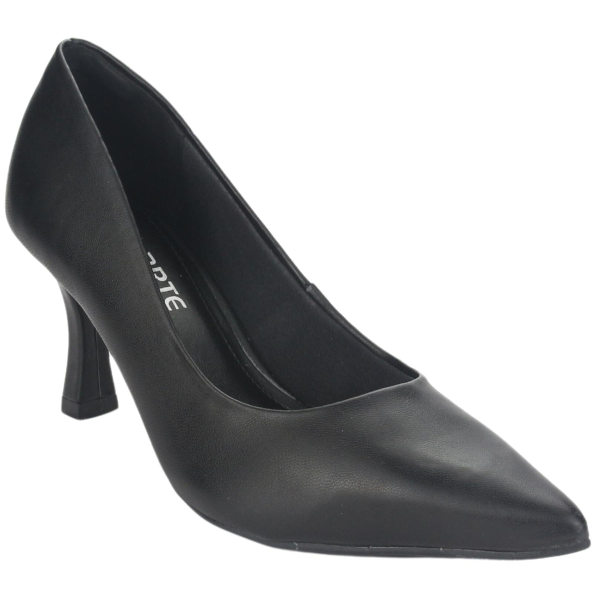 Zapato Via Marte Mujer 23-15707 N Preto Casual Zapatos Taco Via Marte 