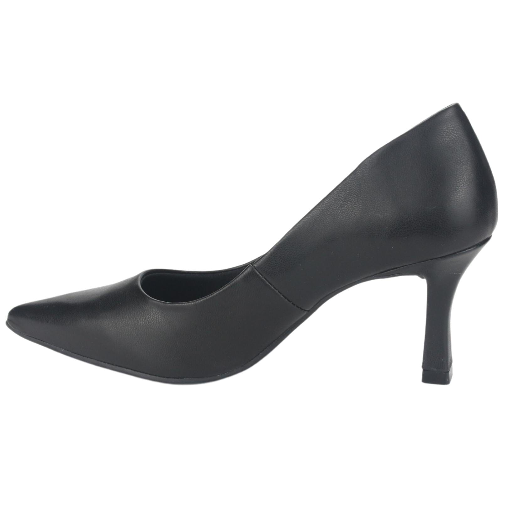 Zapato Via Marte Mujer 23-15707 N Preto Casual Zapatos Taco Via Marte 