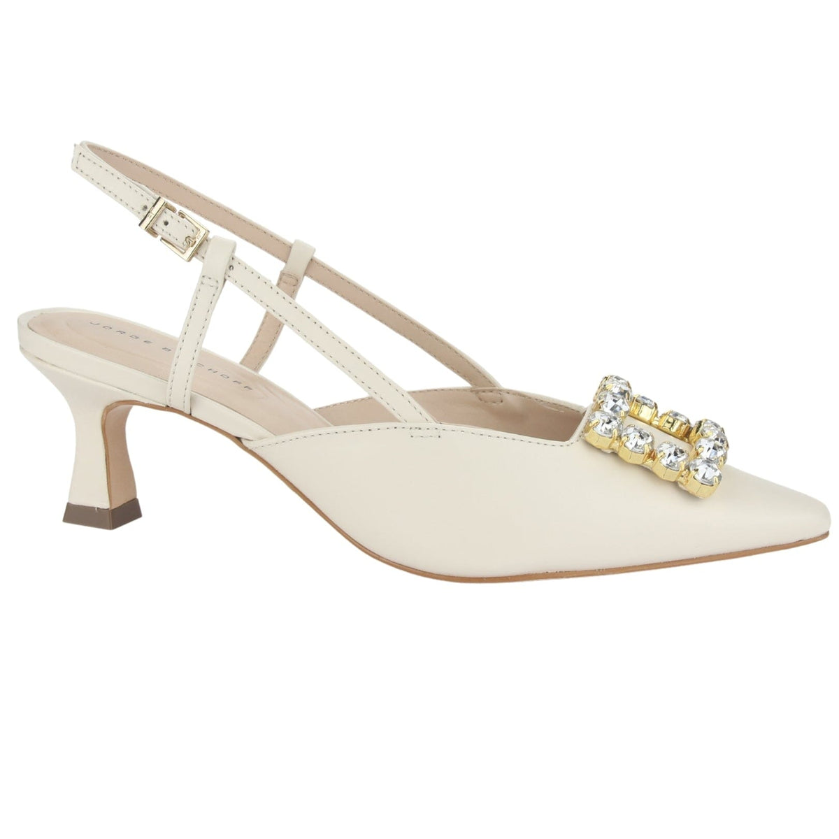 Zapatos Jorgebischoff Mujer P17994002 Blanco Casual Zapatos Taco Jorge Bischoff 