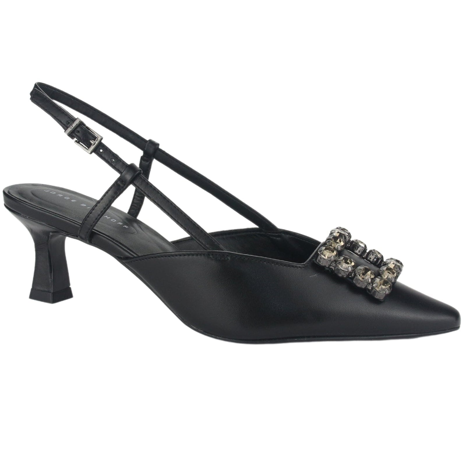 Zapatos Jorgebischoff Mujer P17994002 Negro Casual Zapatos Taco Jorge Bischoff 